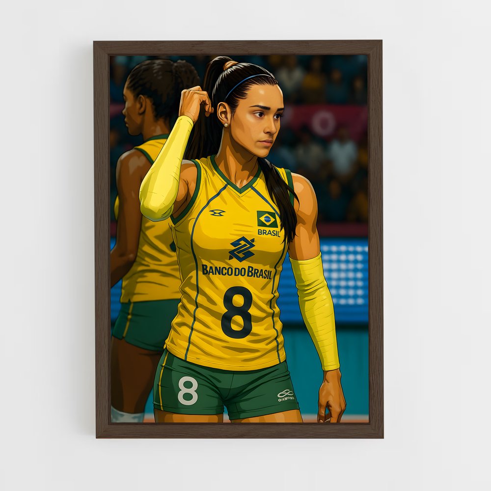 Poster Esprit de Volley – affiche Volleyball (vue 5)